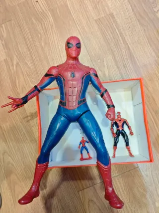 Lote 3 Figuras Spiderman