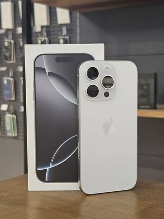 IPHONE 16 PRO 256GB BLANCO BATE. 100%