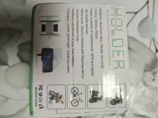 Soporte Móvil Moto Aluminio