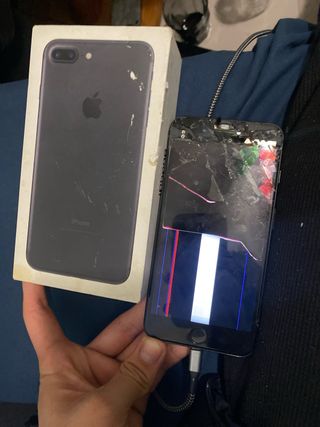 iPhone 7 Plus 32GB Negro Pantalla Rota