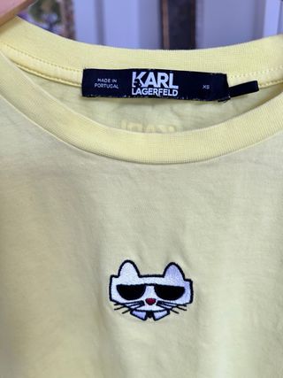 Camiseta Karl Lagerfeld Gato XS