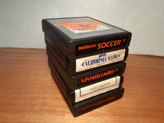 ATARI 2600 - 5 Juegos - Probados