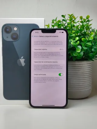 iPhone 13 128GB Midnight - Impecable + Caja
