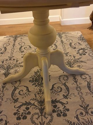 Mesa redonda madera para salón