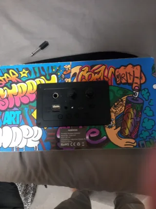 Soporte Karaoke Negro