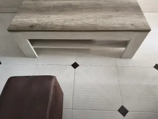 Mesa baja de salón Conforama modelo Verona.