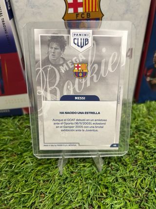 Panini Messi Mega Rookies FC Barcelona 2004-05