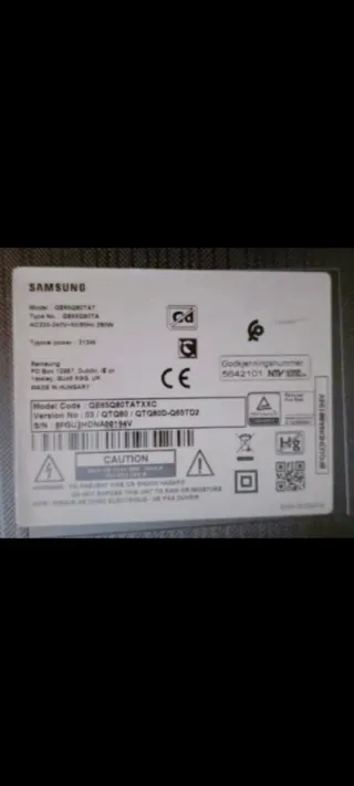 TV Samsung para repuestos