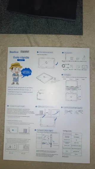 Tableta Gráfica Bisofice 12HD-A