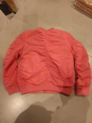 Chaqueta bomber niña coral H&M