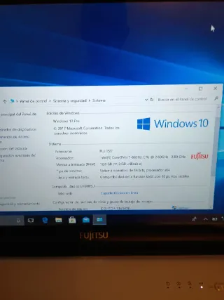 Portátil Fujitsu S936 i7 - 12GB RAM - 512GB SSD