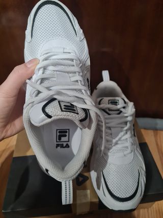 Zapatillas Fila Blancas Talla 38.5