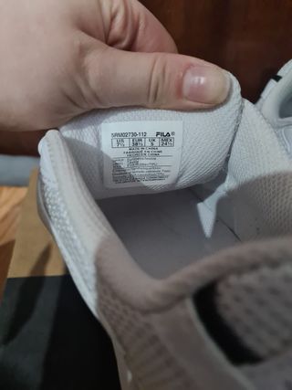 Zapatillas Fila Blancas Talla 38.5
