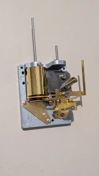 Caja Musical Reloj Cuco Mecanismo