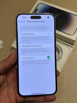iPhone 14 Pro Max 256gb 90% Batería White