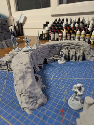 Escenografía Ruinas Antiguas Circular