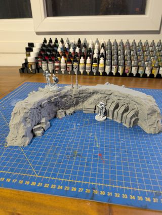 Escenografía Ruinas Antiguas Circular