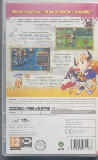 Juego Nintendo Switch: Penny Punching Princess