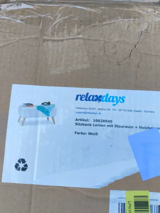 Baúl almacenamiento pie de cama