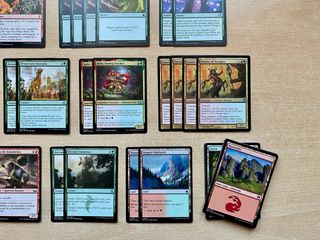 Mazo rojo verde pump Magic