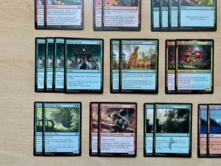 Mazo rojo verde pump Magic