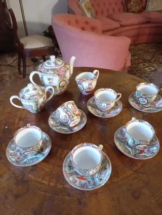 Juego de café/té Porcelana China de Macao