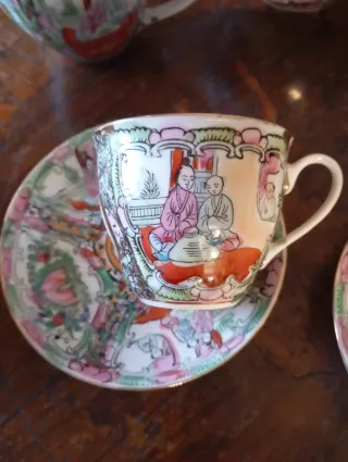 Juego de café/té Porcelana China de Macao