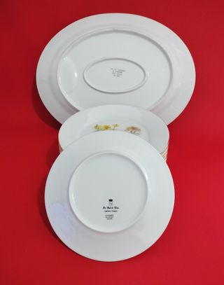 Vajilla para pescado Limoges