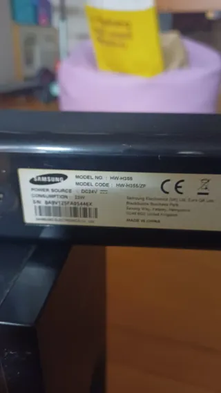 Barra de Sonido Samsung HW-H355 Negra
