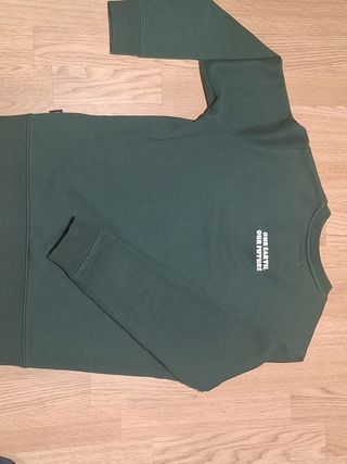 Sudadera Vans verde talla 10-12