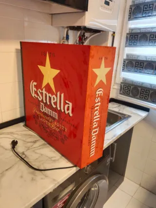 Cartel Luminoso Estrella Damm
