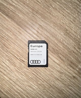 Tarjeta Navegación Audi Europa MIB-HS 2018