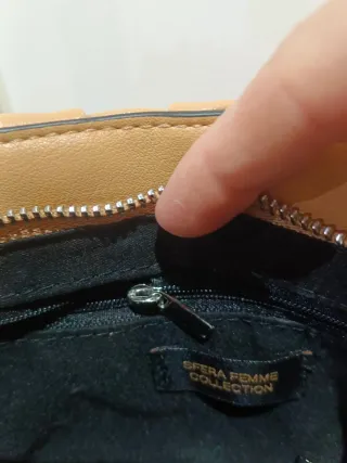 Bolso bandolera beige nuevo