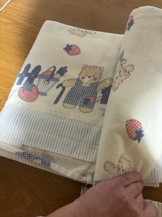 Sábana y funda de almohada infantil