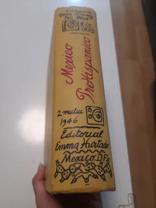 libro antiguo México prehistórico