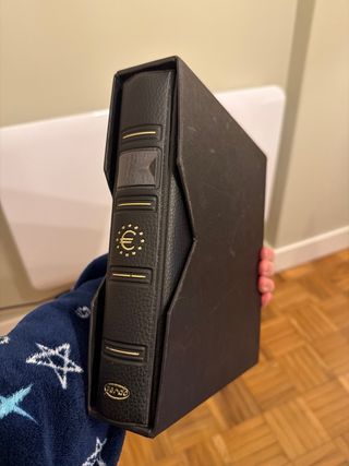 Álbum para coleccionar monedas