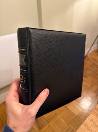 Álbum para coleccionar monedas