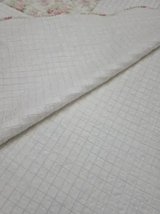 Colcha de algodón floral cma 1,50