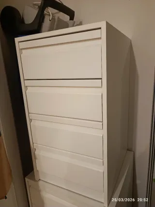 Cajonera Blanca Leroy Merlin 40cm