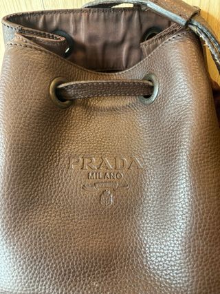 Zaino Prada Pelle Marrone