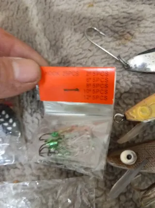 Lote señuelos pesca variados