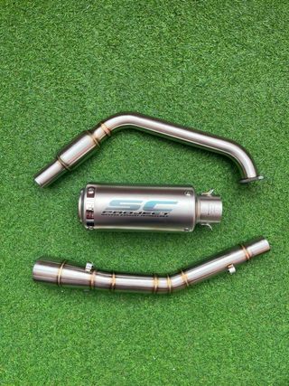 Tubo Escape Completo Yamaha MT 125 XSR y YZF R125