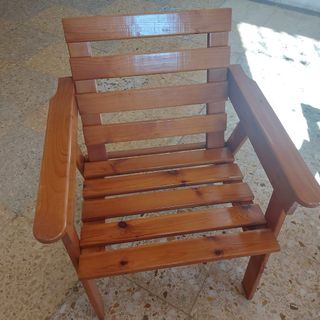 Conjunto de jardín madera y cristal