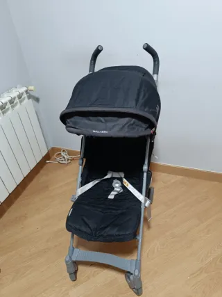 Silla de paseo Maclaren Negro