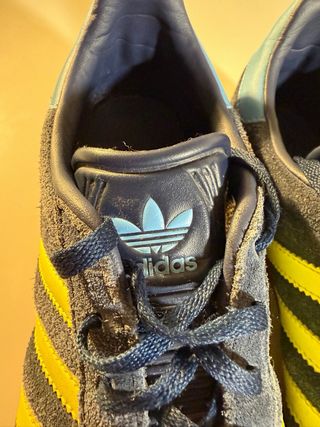 Adidas Gazelle Zapatillas Azul y Amarillo