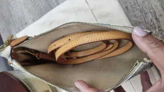 Bolso Louis Vuitton Eva Damier Azur