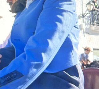 Chaqueta amazona niña azul