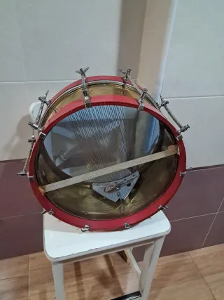 Tambor artesano de 38 hecho por Jose Navarro