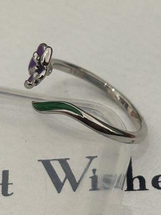 Anello Argento 925 Fiore Regolabile