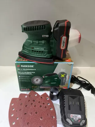 Lijadora PARKSIDE con Batería y Cargador